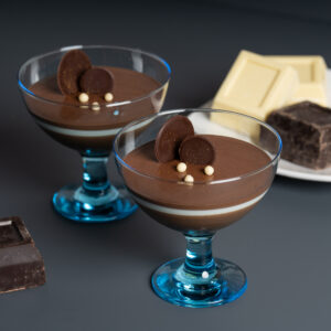 Dark Princess | Tris di Mousse al Cioccolato Fondente e Bianco